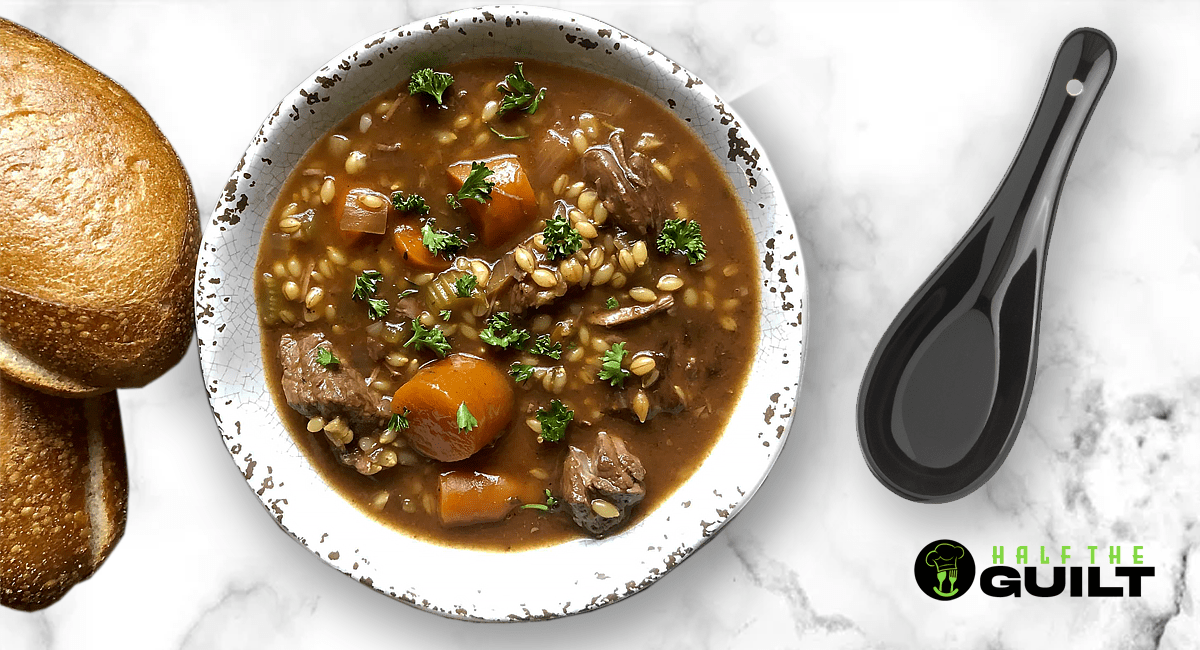 Beef Barley Soup with Vegetables