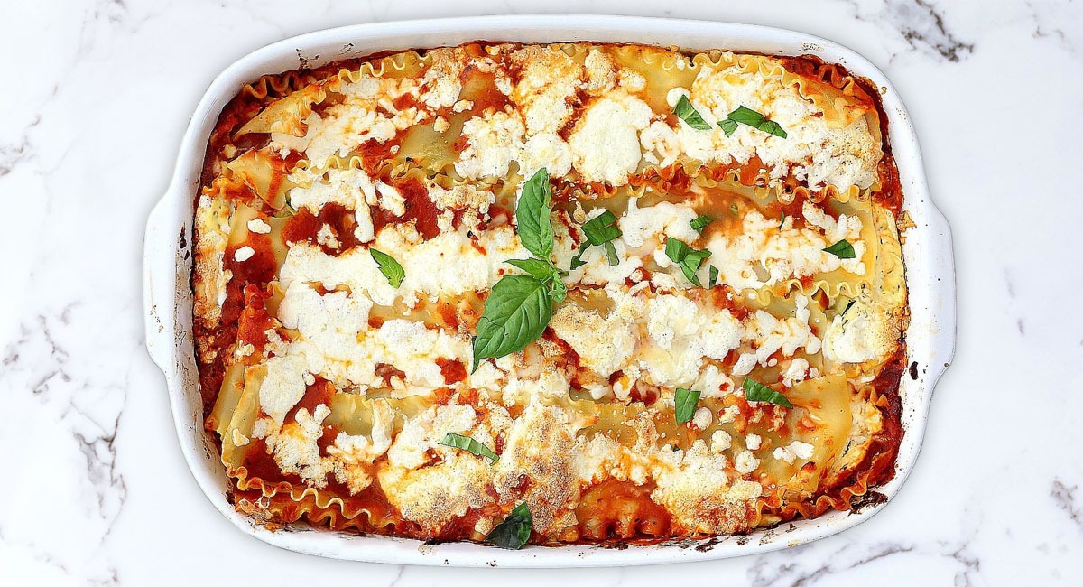 Vegetable Lasagna - A delicious and nutritious vegetarian dish
