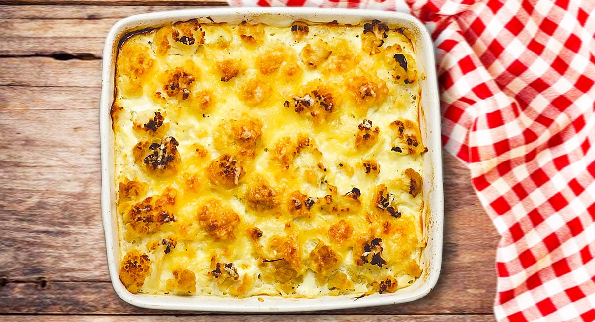 Creamy Cauliflower Mac and Cheese