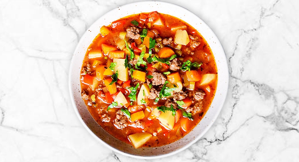 Hamburger Soup - A Nutritious and Delicious Comfort Food