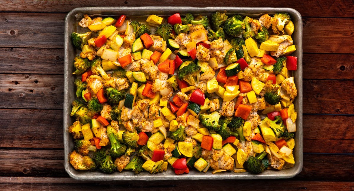 Sheet Pan Chicken and Veggies